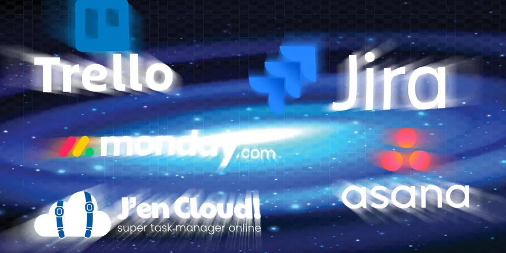 Comparatif de Trello, Jira, Asana, Monday et J'en Cloud!